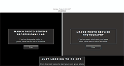 Desktop Screenshot of marcophotoservice.com